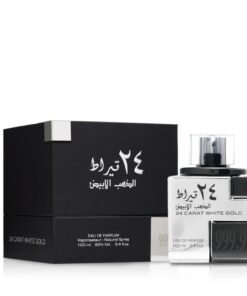 24 Carat White Gold 100ml Eau de Parfum Lattafa